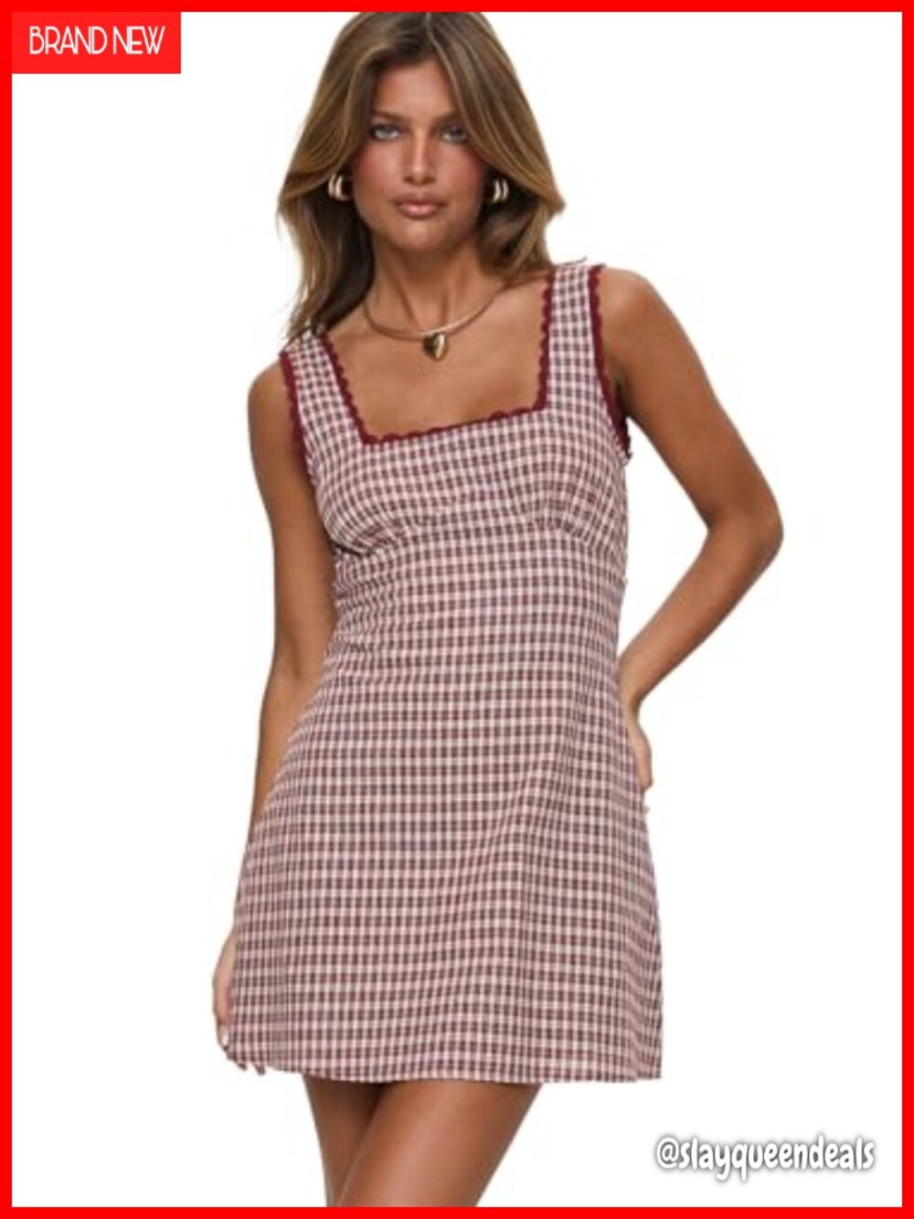 Lace Trim Mini Dress Square Neck Ruched Bust Sleeveless